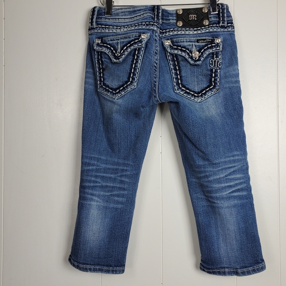 Miss Me capri jeans JP5014CP-8 size 26 - Picture 3 of 15